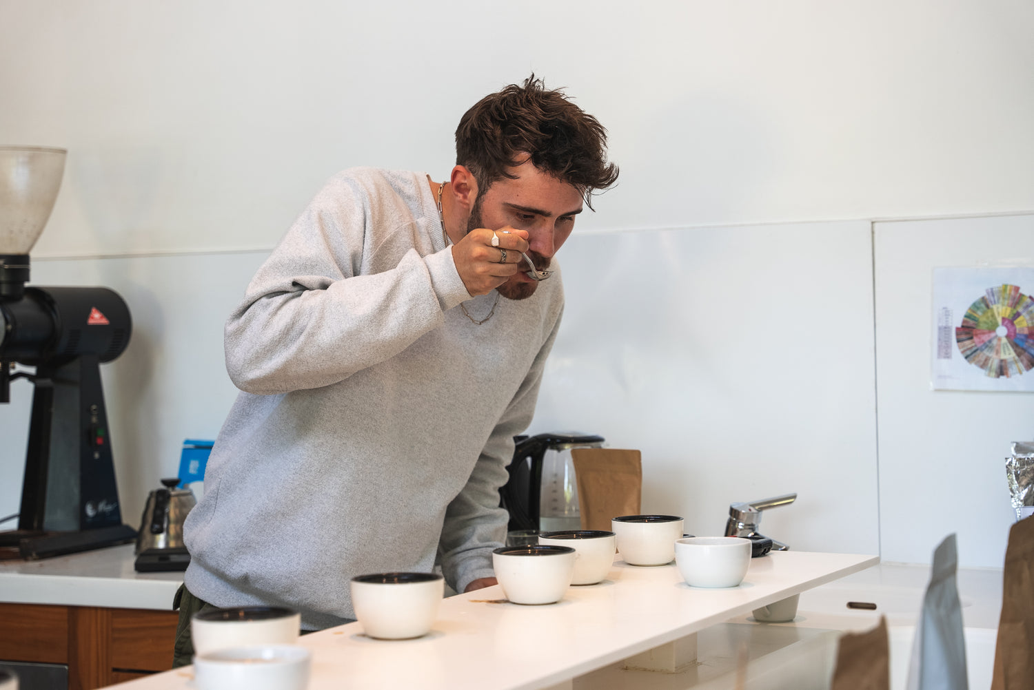 Alfie Testing Coffees